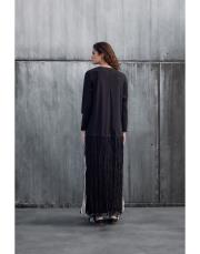 siyah all-5005 elbise 2