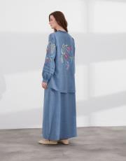 mavi elbise 303718 3