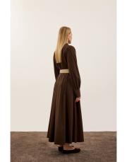 kahverengi 303894 elbise 3